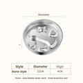 Stainless Steel Slow Feeder Pet Bowl