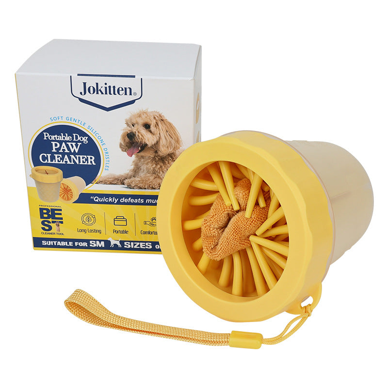 Easy-Clean Paw Cleaner & Towel