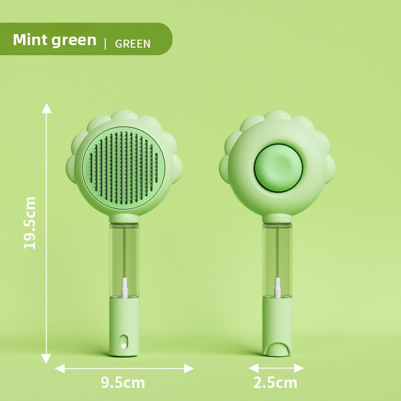 Pet Spray Grooming Brush