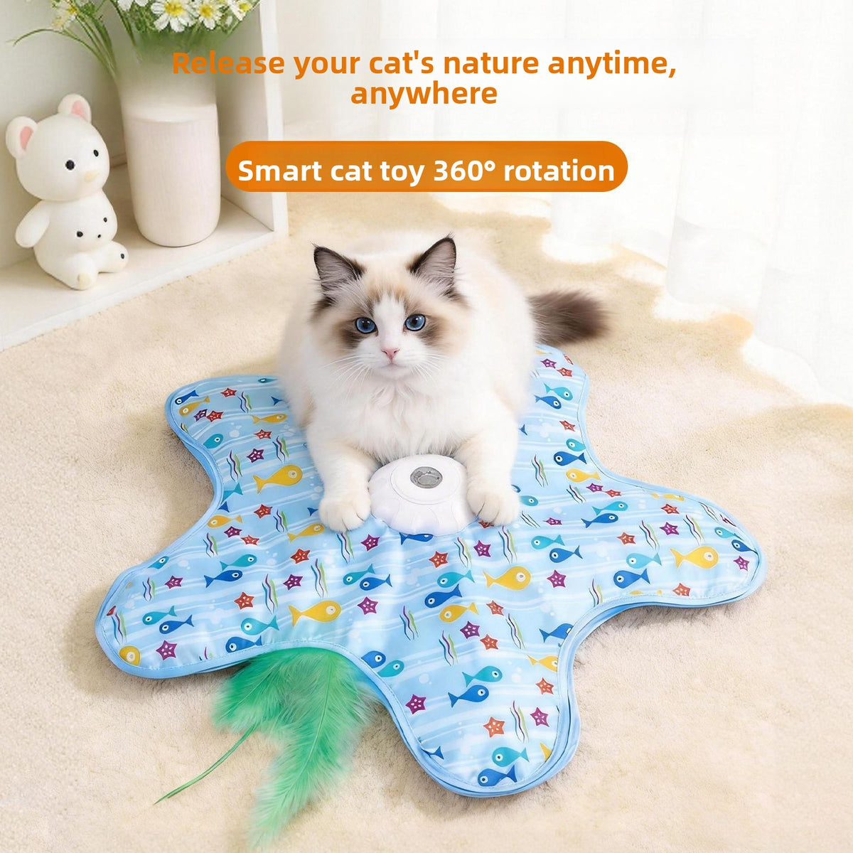 Interactive Motion Cat Play Mat