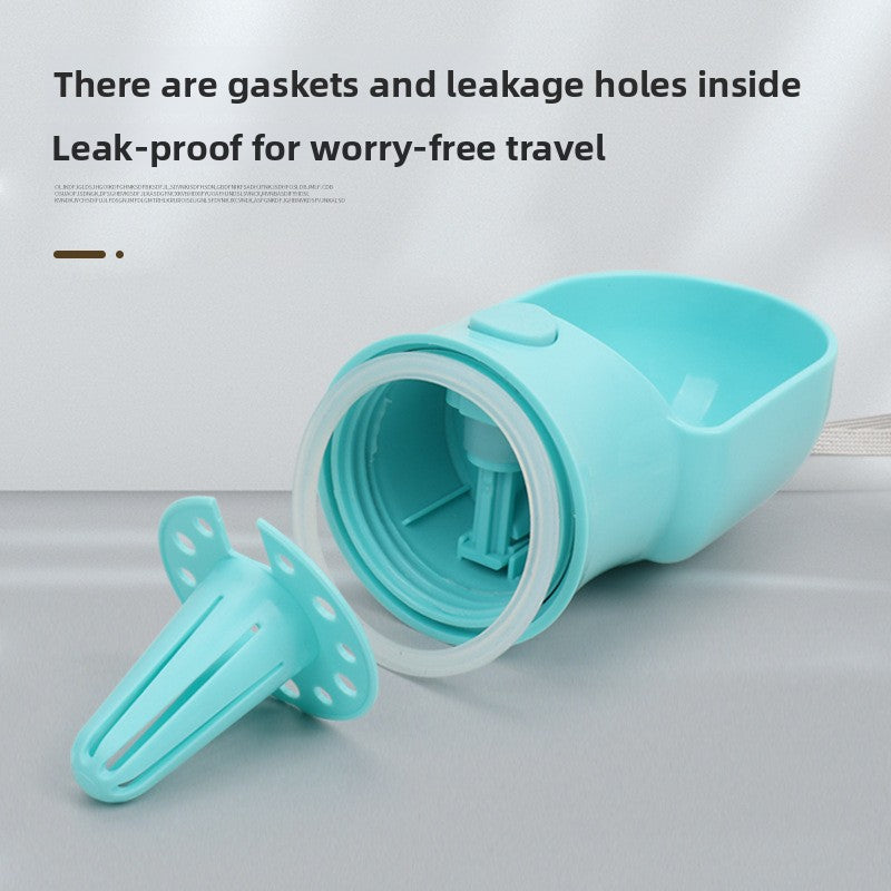 2-in-1 Portable Pet Water & Food Bottle