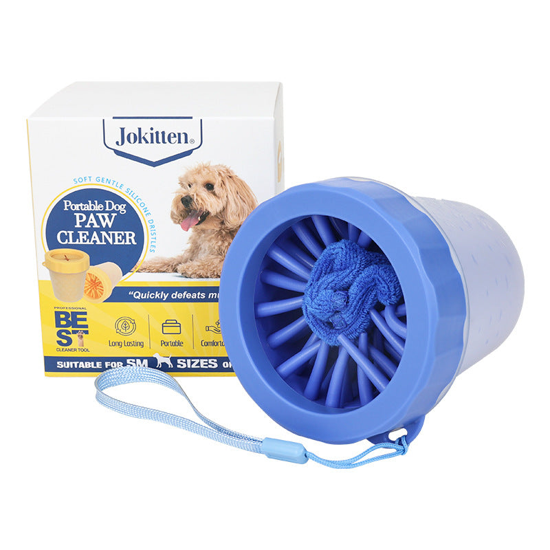 Easy-Clean Paw Cleaner & Towel