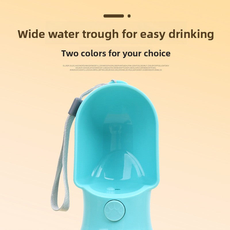 2-in-1 Portable Pet Water & Food Bottle