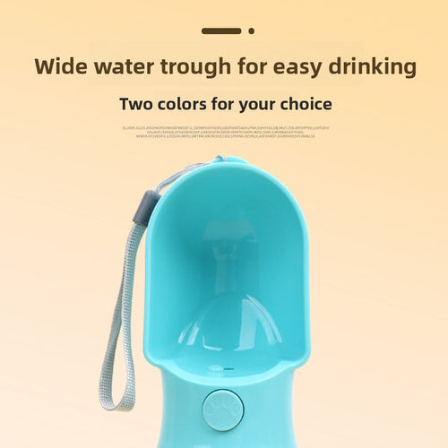 2-in-1 Portable Pet Water & Food Bottle