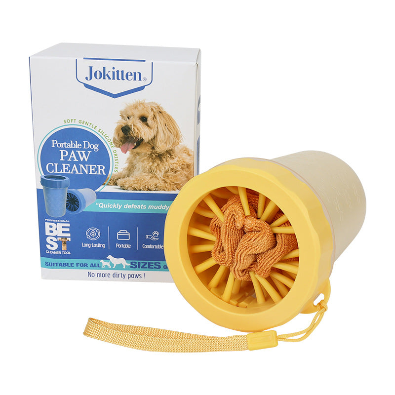 Easy-Clean Paw Cleaner & Towel