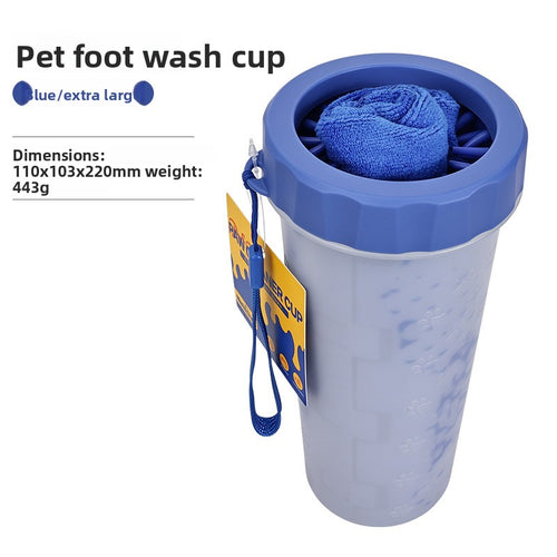 Easy-Clean Paw Cleaner & Towel